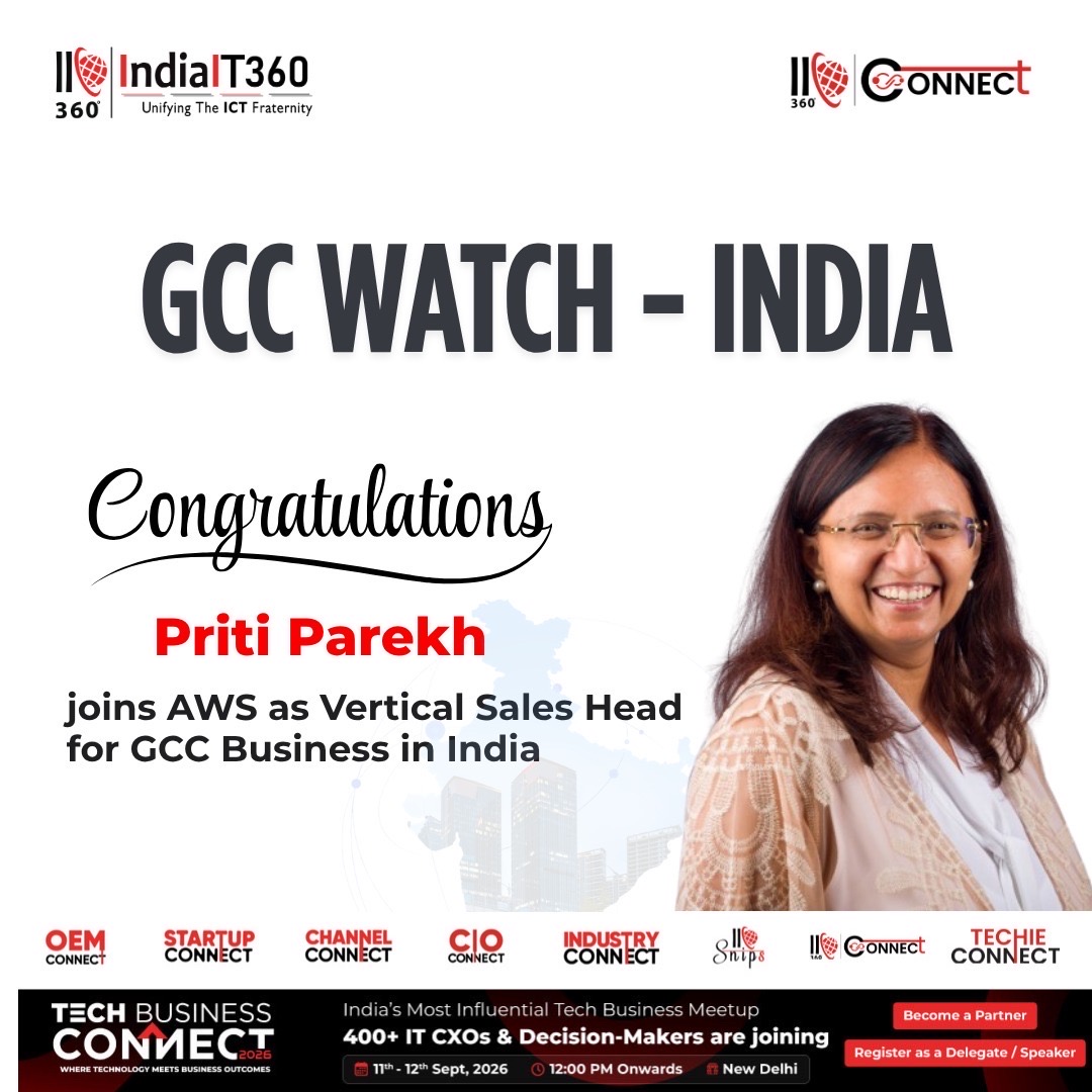 Priti Parekh has joined Amazon Web Services (AWS) as Vertical Sales Head for the GCC Business Unit in India. The dedicated vertical will work with GCC leaders, technology teams, and partners to accelerate cloud transformation, AI, and generative AI adoption. The move comes as India's GCC ecosystem continues to expand, with organisations increasingly positioning their centres as strategic hubs for technology, innovation, and global business value.

#GlobalCapabilityCentres #AWS #ArtificialIntelligence #CloudComputing #DigitalTransformation