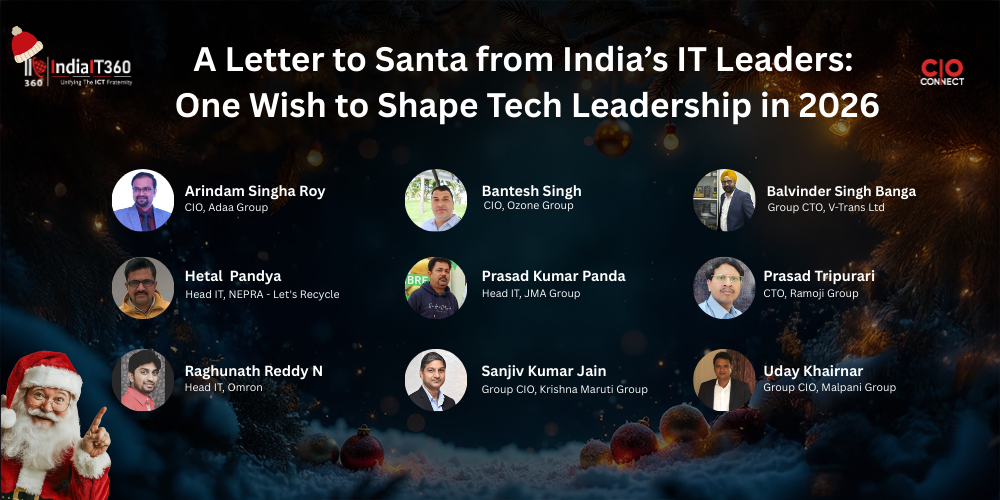 A Letter to Santa from India’s IT Leaders: One Wish to Shape Tech Leadership in 2026
