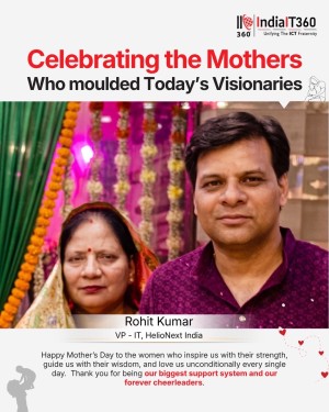 Happy Mother’s Day to the women who inspire us with their strength, guide us with their wisdom, and love us unconditionally every single day.” ❤️

A heartfelt message shared by Rohit Kumar, Vice President - Information Technology at HelioNext India, that beautifully captures the essence of a mother’s love and guidance.

A mother’s strength, sacrifices, and unconditional support shape not only families, but also the values we carry throughout our lives