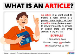 what is an article??12